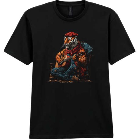 Tiger with Guitar
