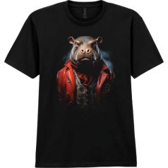 Viziló mintás póló