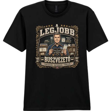 Legjobb BUSZVEZETŐ póló