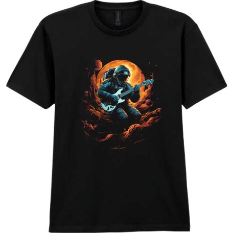 Astronaut playing Guitar III