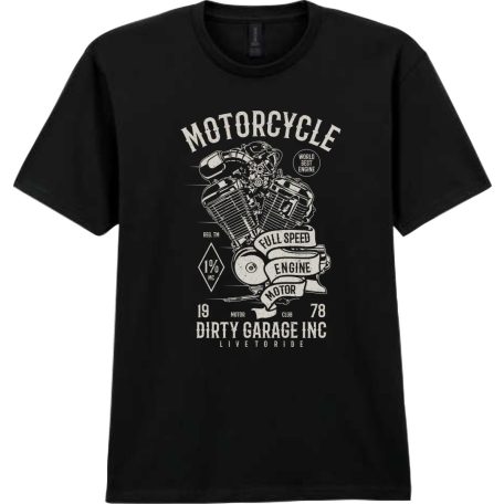Motorcycle Full Speed Engine