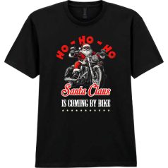 Santa Claus is coming by bike