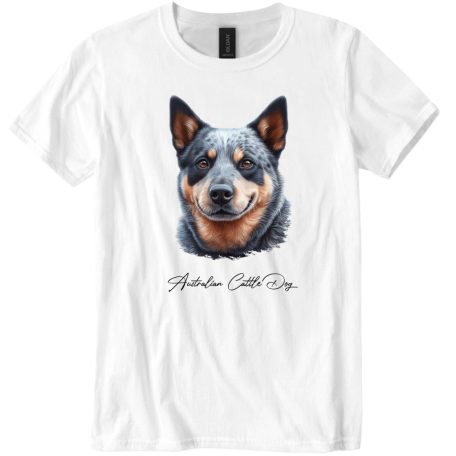 Ausztrál pásztorkutya mintás póló