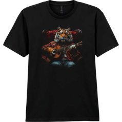Tiger Playing Guitar