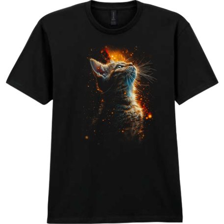 Álmodozó macskás póló