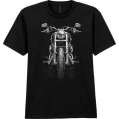 Klasszikus vintage motoros retro mintás póló