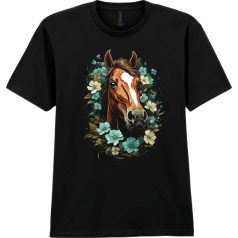 Horse with Flowers