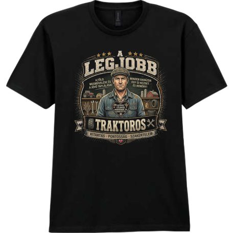 Legjobb TRAKTOROS póló